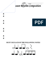 3-Eighth Measure Rhythm Composition-Web