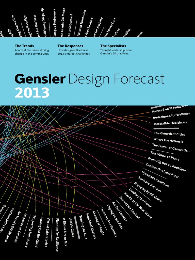 Gensler Design Forecast 2013 | PDF | Retail | Data Center