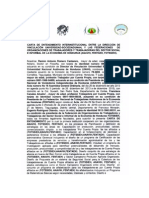 Carta de Entendimiento Insterinstitucional e,d.v. Unah 2014