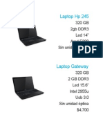 Laptop HP 245