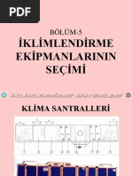 İklimlendirme Ekipmanlarının Seçimi