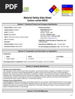 Msds Na2S