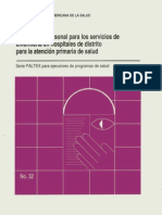 Dotación de Personal para Los Servicios de Enfermería en Hospitales de Distrito para La Atención Primaria de Salud