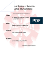 Segundo Trabajo Escalonado de Abastecimiento de Agua