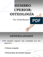Miembro Superior Osteología