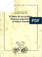 El Saber de Los Jesuitas, Historias Naturales y El Nuevo Mundo ...