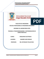 Informe Nº 02 de Maquinas Electricas