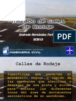 Trazado de Calles de Rodaje