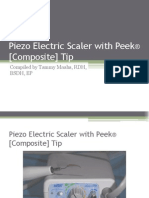 piezo electric scaler