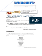 Guia de Aprendizaje Verso y Prosa.