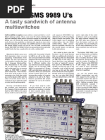 SCR Multiswitch Test Report Overview | PDF | Telecommunications 