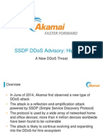 SSDP Reflection Attacks | DDoS Threat Advisory | Excerpts