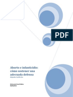 Aborto e infanticidio Alejandra Castillo Ara de la DPP.pdf