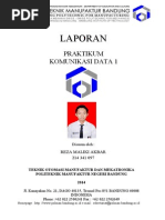 Download Laporan Praktikum Komunikasi Data 1 - Reza Maliki Akbar - Teknik Otomasi Manufaktur dan Mekatronika Politeknik Manufaktur Negeri Bandung by R Maliki A SN250353556 doc pdf