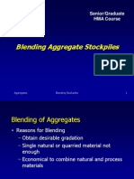 Blending Aggregate Stockpiles: Senior/Graduate HMA Course