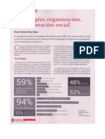 Tecnologías, organización, transformación social