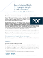 Preparacion Respuesta Ebola Americas