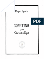 Sonatina para Clarinete e Fagote