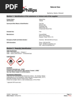 MSDS Natural Gas