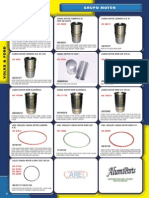 Peças para motores Cummins, MWM e FTO