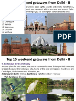 Top 15 Weekend Getaways From Delhi - II