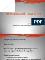 Hemoragiile Digestive