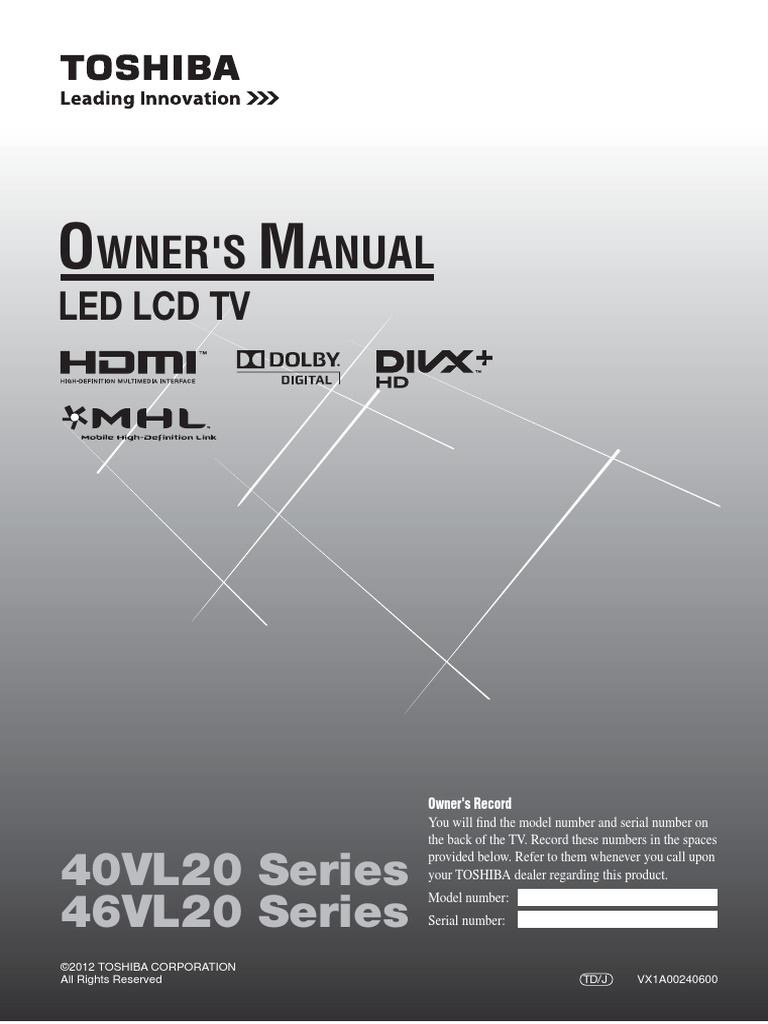 Manual Book PDF Hdmi Digital Technology