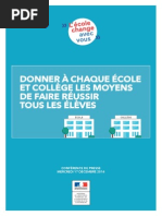 La liste des établissements en REP