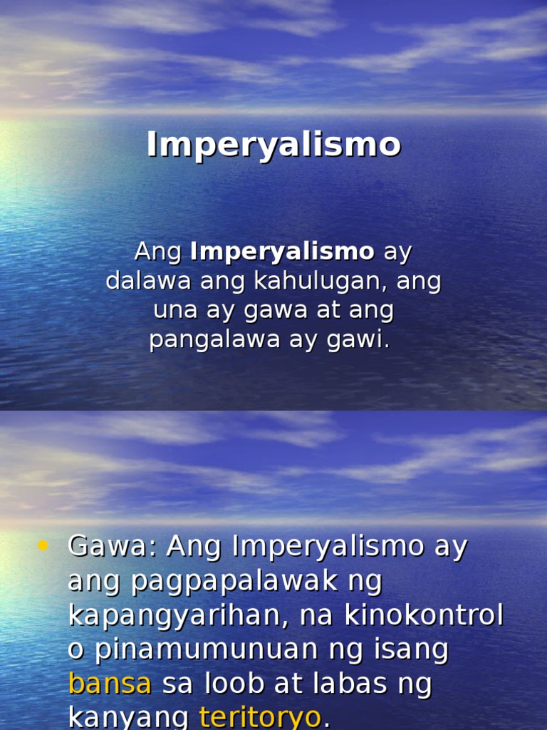 Imperyalismo