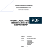 Informe Laboratorio Medicic3b3n Precisic3b3n e Incertidumbre