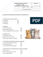 Teste Diagnóstico Oral