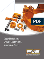 Dozer Blade Parts, Crawler Loader Parts, Suspension Parts