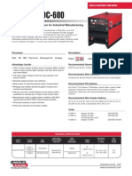 Idealarc DC-600: Rugged Multi-Process Power For Industrial Manufacturing