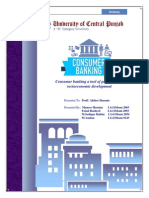 Consumer Banking A Tool of Poverty Reduction & Socioeconomic Development