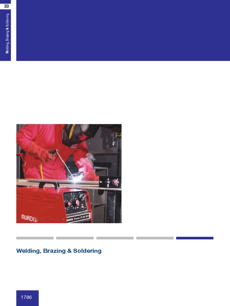 Welding Brazing and Soldering PDF Welding Construction