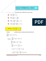 Persamaan Diferensian Orde 2