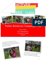Public Relations Campaign Plan