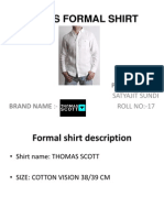 Mens Formal Shirt