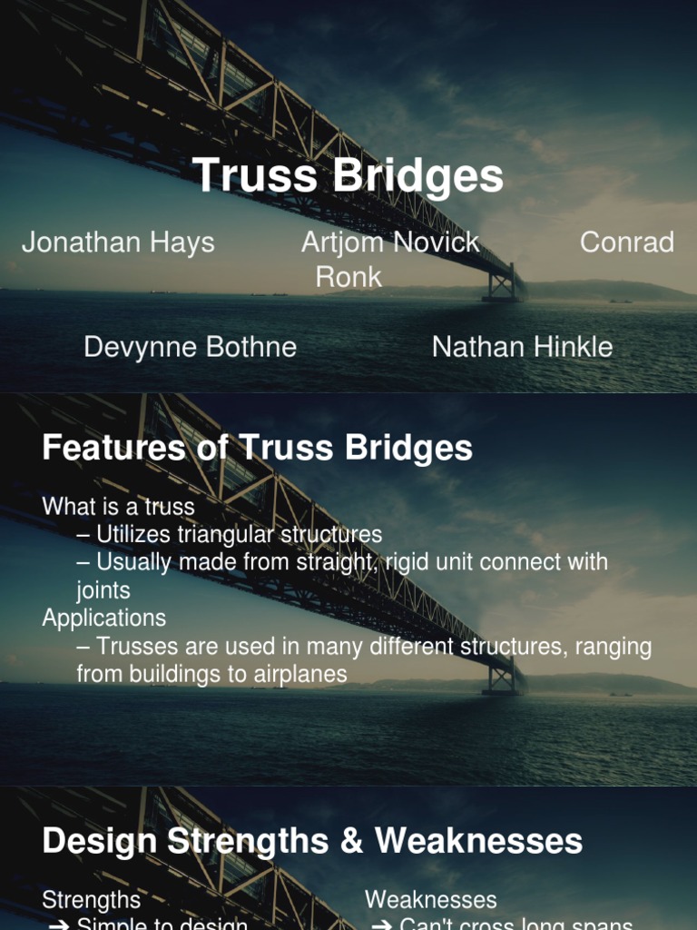 Truss Bridge Full Group | PDF | Bridge | Civil Engineering