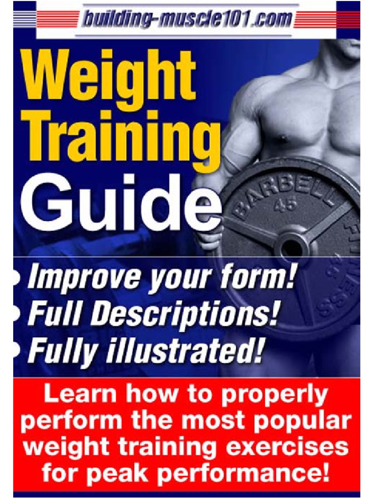 Weight Training Guide Pdf Download
