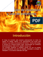 prevencion de incendios y uso de extintores