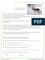 Reindeer Reading PDF