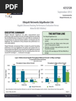 Edge Router Lite Performance