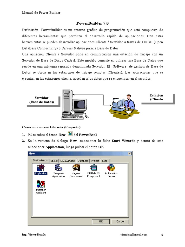 Guía Completa de PowerBuilder 7.0 | PDF | Ventana (informática) | Flujo ...