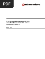 Interbase Language Reference PDF