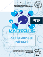 Sponsorship Package 2014