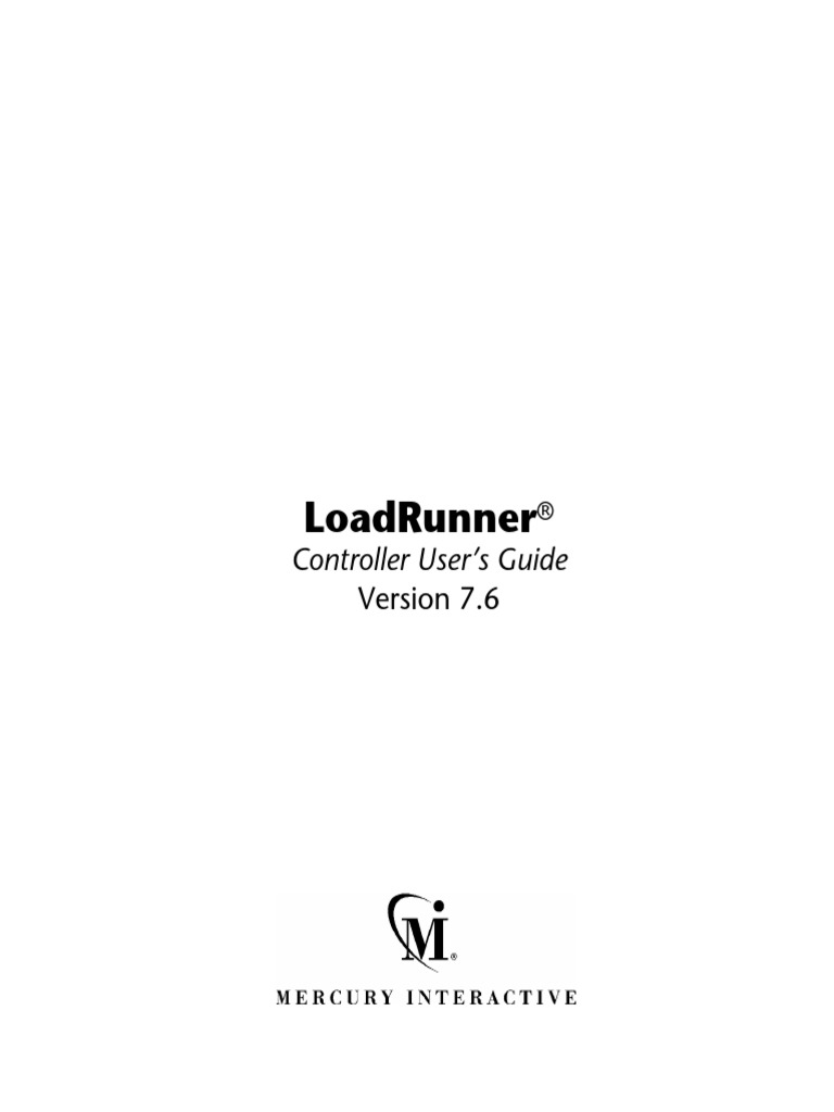 LoadRunner Controller | PDF | Server (Computing) | World Wide Web