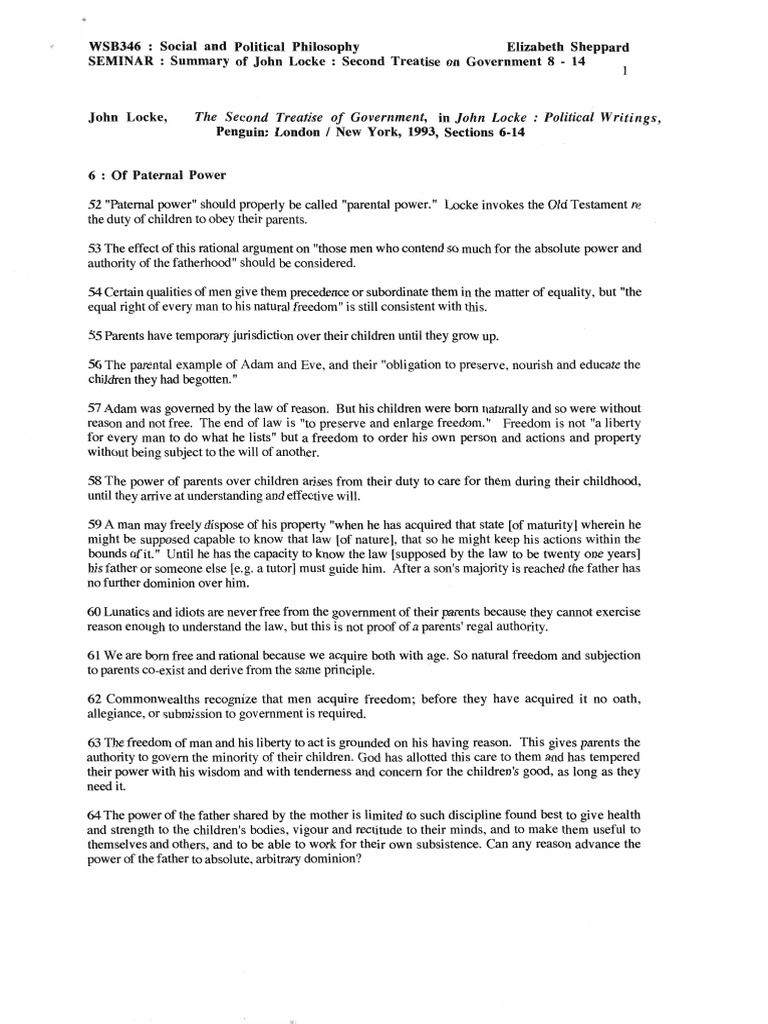 Locke an essay concerning human understanding summary picture