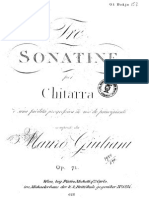 Giuliani M. Tre Sonatine Op.71