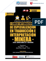 Curso Internacional de Minería - Información Detallada - Do CX